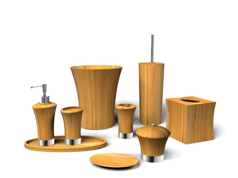 Bamboo Bath Set - Concave Design